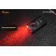 Фонарь брелок FiTorch K3 Lite (USB зарядка, 3 светодиода: красный, белый, УФ)