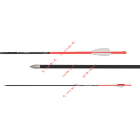 Стрела для лука AVALON Tyro 4.2 Neon RED 600, 700, 800 карбоновая